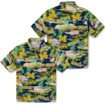 michigan-wolverines-hawaiian-shirt-flamingo-retreat-blue-best-selling.webp