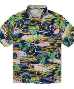 Milwaukee Brewers Flamingo Retreat 2026 Hawaiian Shirt
