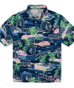 Minnesota Timberwolves Flamingo Retreat 2026 Hawaiian Shirt