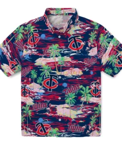Minnesota Twins Flamingo Retreat 2026 Hawaiian Shirt