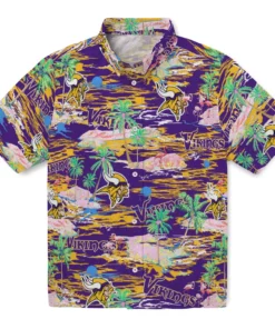 Minnesota Vikings Flamingo Retreat 2026 Hawaiian Shirt