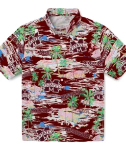 Mississippi State Bulldogs Flamingo Retreat 2026 Hawaiian Shirt