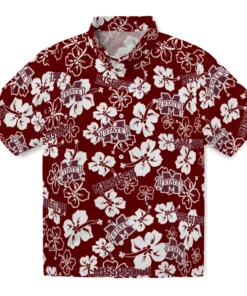 Mississippi State Bulldogs Hibiscus Bloom Hawaiian Shirt