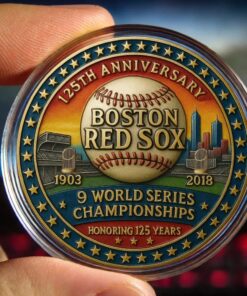 Boston Red Sox 125Th Anniversary Commemorative Coin
