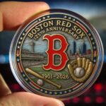 Mlb Boston Red Sox 125Th Anniversary Commemorative Coin