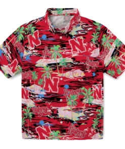 Nebraska Cornhuskers Flamingo Retreat 2026 Hawaiian Shirt