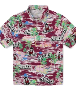 New Mexico State Aggies Flamingo Retreat 2026 Hawaiian Shirt