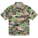 new-orleans-saints-hawaiian-shirt-flamingo-retreat-gold-best-selling.webp
