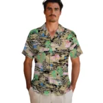new-orleans-saints-hawaiian-shirt-flamingo-retreat-gold-best-selling.webp