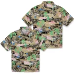 new-orleans-saints-hawaiian-shirt-flamingo-retreat-gold-best-selling.webp