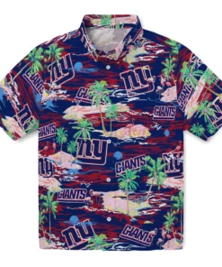 New York Giants Flamingo Retreat 2026 Hawaiian Shirt