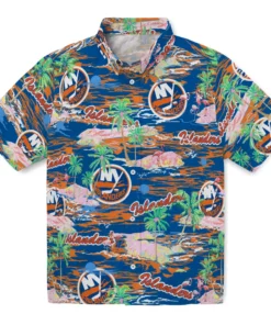New York Islanders Flamingo Retreat 2026 Hawaiian Shirt