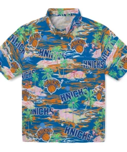 New York Knicks Flamingo Retreat 2026 Hawaiian Shirt
