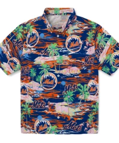 New York Mets Flamingo Retreat 2026 Hawaiian Shirt