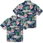 new-york-yankees-hawaiian-shirt-flamingo-retreat-navy-best-selling.webp