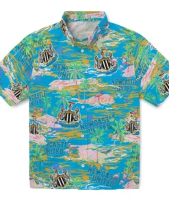 Newcastle United Flamingo Retreat 2026 Hawaiian Shirt