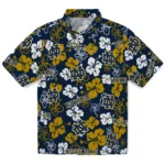 Notre Dame Fighting Irish Hibiscus Bloom Hawaiian Shirt