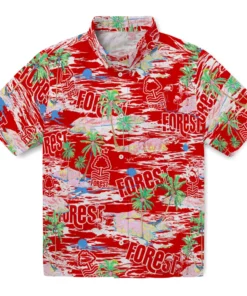Nottingham Forest Flamingo Retreat 2026 Hawaiian Shirt