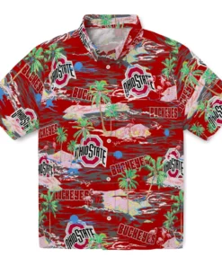 Ohio State Buckeyes Flamingo Retreat 2026 Hawaiian Shirt