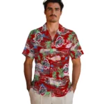 ohio-state-buckeyes-hawaiian-shirt-flamingo-retreat-scarlet-best-selling.webp