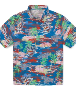 Oklahoma City Thunder Flamingo Retreat 2026 Hawaiian Shirt