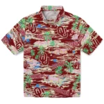 oklahoma-sooners-hawaiian-shirt-flamingo-retreat-crimson-best-selling.webp