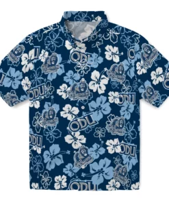 Old Dominion Monarchs Hibiscus Bloom Hawaiian Shirt