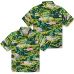 oregon-ducks-hawaiian-shirt-flamingo-retreat-green-best-selling.webp