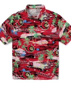 Ottawa Senators Flamingo Retreat 2026 Hawaiian Shirt
