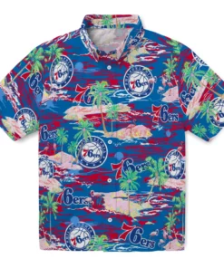 Philadelphia 76ers Flamingo Retreat 2026 Hawaiian Shirt