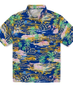 Pittsburgh Panthers Flamingo Retreat 2026 Hawaiian Shirt