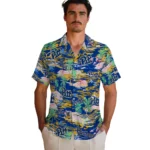 pittsburgh-panthers-hawaiian-shirt-flamingo-retreat-royal-blue-best-selling.webp