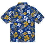 Pittsburgh Panthers Hibiscus Bloom Hawaiian Shirt