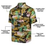 pittsburgh-pirates-hawaiian-shirt-flamingo-retreat-black-best-selling.webp
