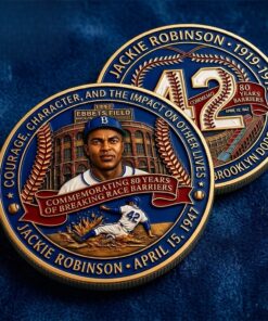 Jackie Robinson 80Th Anniversary Barrier Breaker Coin 2026