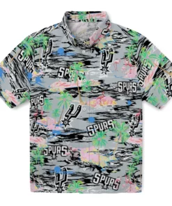 San Antonio Spurs Flamingo Retreat 2026 Hawaiian Shirt