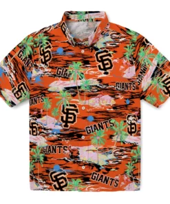 San Francisco Giants Flamingo Retreat 2026 Hawaiian Shirt