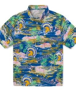 San Jose State Spartans Flamingo Retreat 2026 Hawaiian Shirt