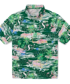 Saskatchewan Roughriders Flamingo Retreat 2026 Hawaiian Shirt