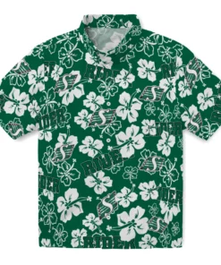 Saskatchewan Roughriders Hibiscus Bloom Hawaiian Shirt
