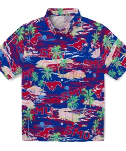 SMU Mustangs Flamingo Retreat 2026 Hawaiian Shirt