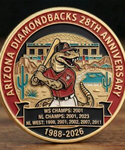 Arizona Diamondbacks 28Th Anniversary Commemorative Coin 2026