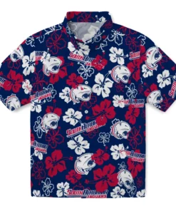 South Alabama Jaguars Hibiscus Bloom Hawaiian Shirt