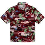 south-carolina-gamecocks-hawaiian-shirt-flamingo-retreat-garnet-best-selling.webp