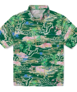 South Florida Bulls Flamingo Retreat 2026 Hawaiian Shirt