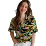 southern-miss-golden-eagles-hawaiian-shirt-flamingo-retreat-black-best-selling.webp