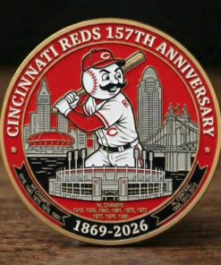 Cincinnati Reds 157Th Anniversary Commemorative Coin 2026