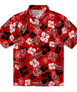 Tampa Bay Buccaneers Hibiscus Bloom Hawaiian Shirt