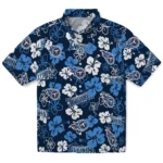 Tennessee Titans Hibiscus Bloom Hawaiian Shirt