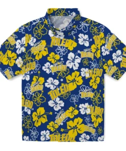 Toledo Rockets Hibiscus Bloom Hawaiian Shirt